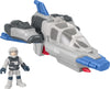 Fisher-Price Disney and Pixar Lightyear Toys Imaginext Hyperspeed Explorer XL-01 Spaceship & Buzz Lightyear Figure Set for Pretend Play Ages 3+ Years
