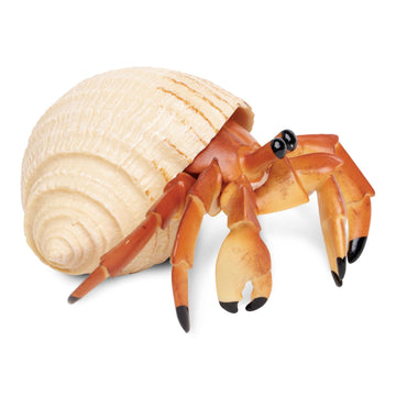 Safari Ltd. Hermit Crab Figurine - Detailed 4.5" Model Figure - Educational Toy for Boys, Girls, and Kids Ages 18M+