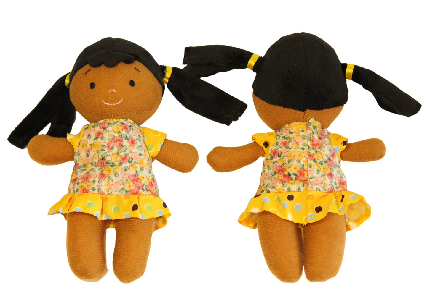 Making Believe Diversity Buddies - Multicultural Plush Dolls Set, Diversity Toys for Kids - Daycare & Home, 7" - 5 Pcs