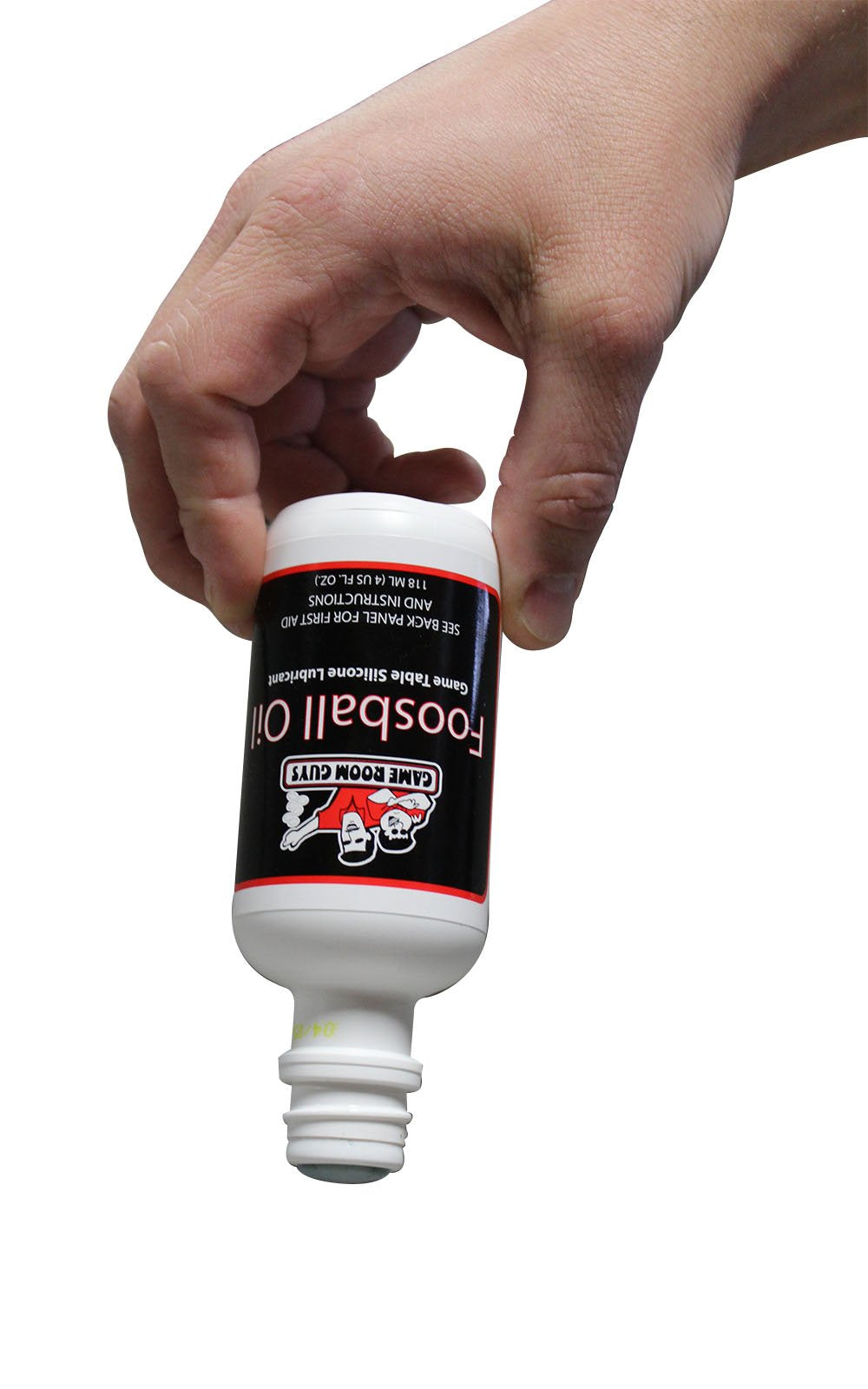 Game Room Guys Foosball Rod Silicone Lubricant 4oz Bottle No Spill Dauber Applicator - Made in the U.S.A.
