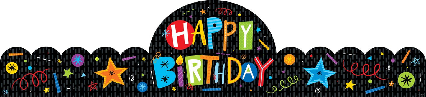 Creative Teaching Press Happy Birthday Crowns, Celebrating Birthdays! (30 Per Pack) (2817)