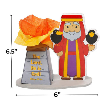 Fun Express Elijah’s Altar Craft Kit - Makes 12, Vacation Bible School 2024