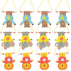 Fun Express Hanging Trapeze Animals Craft Kit - Craft Kits - 12 Pieces