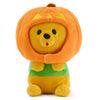 Disney Store Official Mini Mix-Its Plushies - Halloween Pooh - Cute Stuffed Animals - Mix & Match Detachable Hats - Hook and Loop Strap - Plush Toys