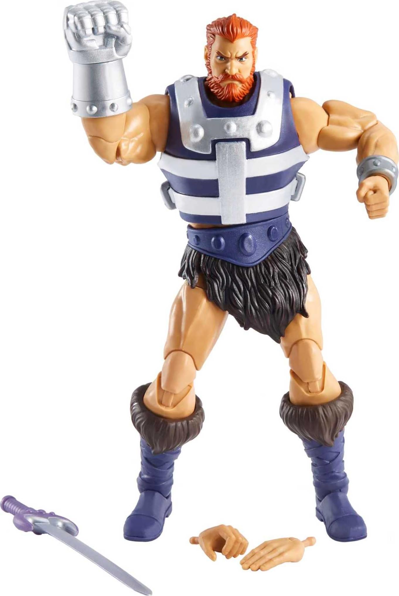 Masters of the Universe Masterverse Fisto Action Figure with Accessories, 7-inch Motu Collectible Gift for Fans 6 Years Old & Up