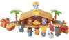Fisher-Price Little People Toddler Toy Christmas Story Nativity Playset with Light & Music for Preschool Pretend Play Kids Ages 1+ Years