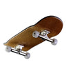 NOAHWOOD Wooden Fingerboard Complete Set (Noah Team 9S Short Nose Short Tail Deck) Hand Mould Made(+34mm Prince Silvery Trucks)(+NW Handmade PRO