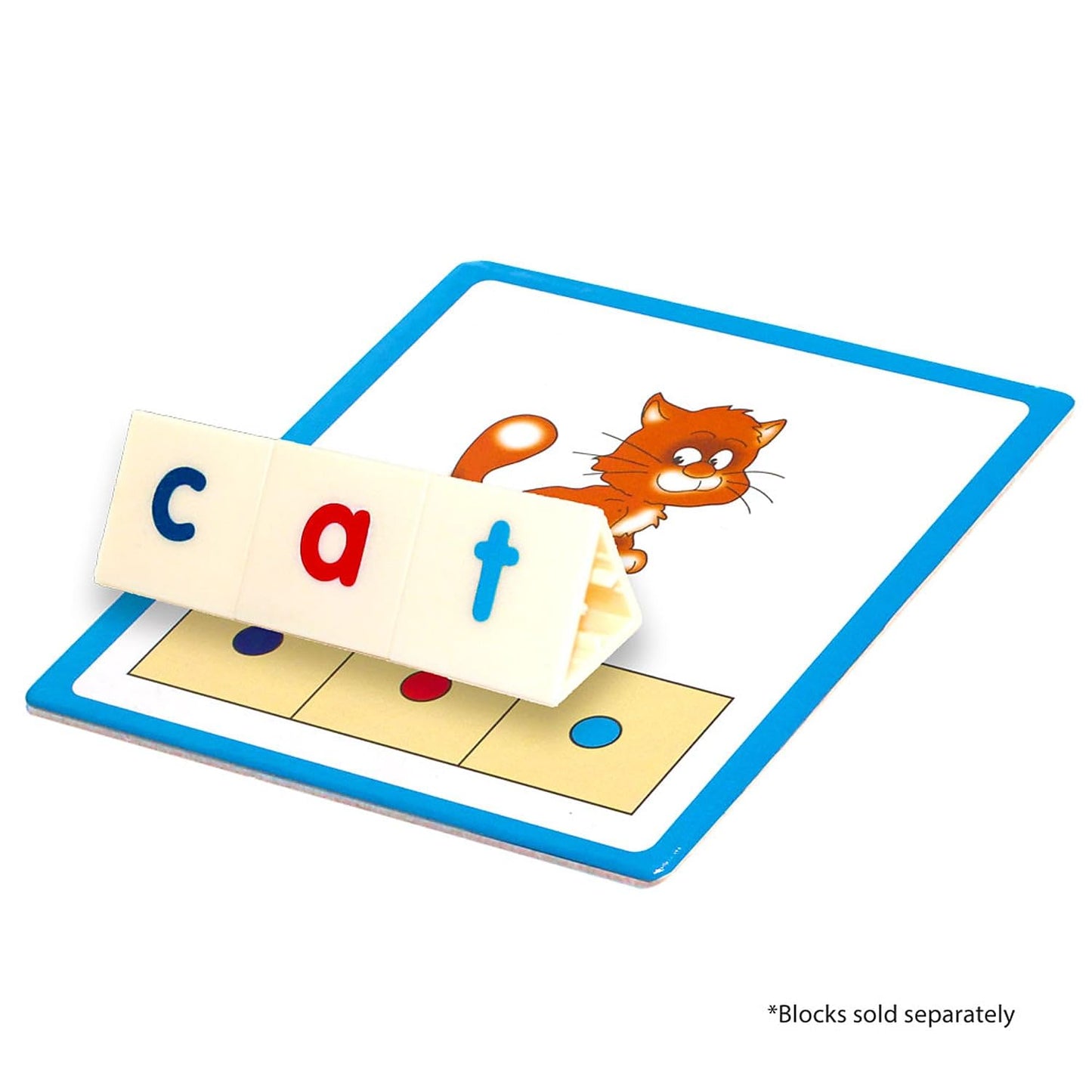 Junior Learning: CVC Word Builders, 48 CVC Activity Cards, Phonemic Awareness, Helps Children to Recognize and Understand Basic Sounds in Words, Self