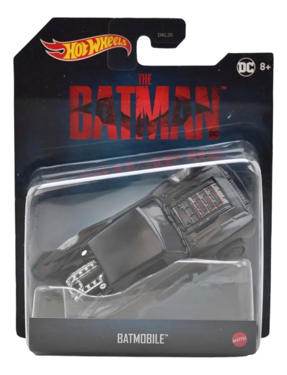 Hot Wheels DC Batman 7?Car Die?Cast Collector Set - Includes Batmobiles, Batcycle & Batwing, 1:50 Scale, Ages 3+ (Pack of 7) DKL20-956P