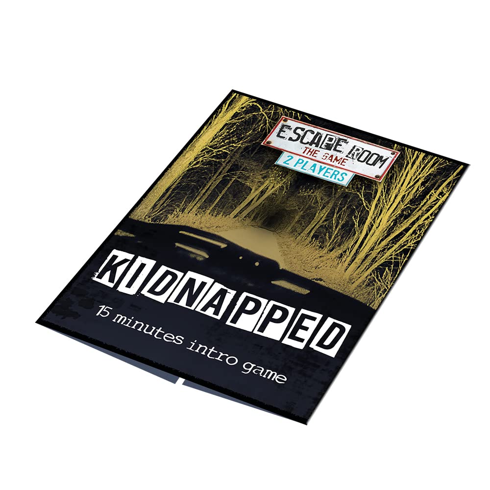 Escape Room The Game -NEW 2 Player Edition with 2 New Exciting Games | Solve the Mystery Board Game for Adults and Teens