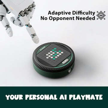 GiiKER Super Reversi - Electronic Strategy Board Game with AI Opponent, Smart Handheld Logic Puzzle & Brain Teaser for Kids and Adults, Portable