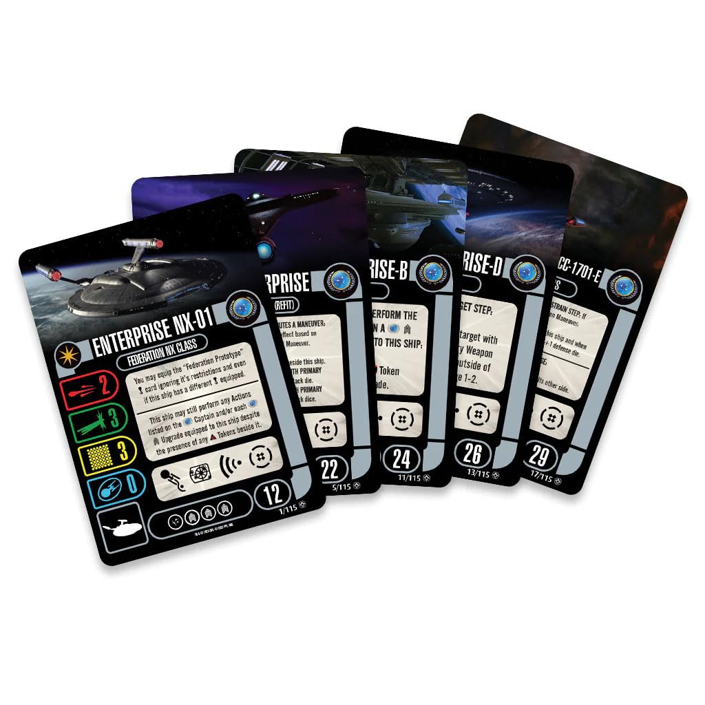 Star Trek Attack Wing: Federation Faction Pack - These are the Voyages