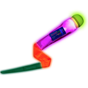 Foxtail LED - Outdoor Throw and Catch Light Up Game - Foam Ball & Tail Glow at Night - Play in The Dark - Fun Gift Idea for Kids & Adults, Boys &