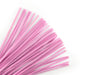 Krafty Kids Colorful Fuzzy Craft Sticks Pipe Cleaners - 40 Count - 12 Inches Long (Light Pink)