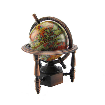 TG,LLC Treasure Gurus 1:12 Miniature World Globe Dollhouse/Diorama Accessory Die Cast Pencil Sharpener