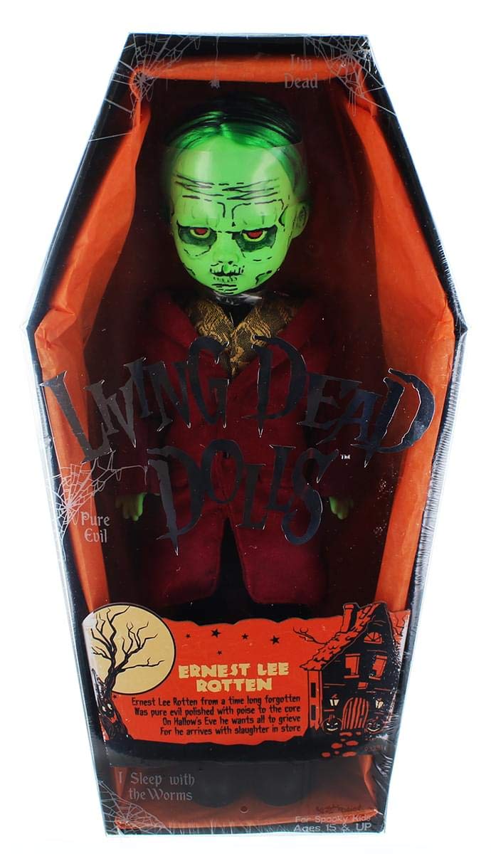 Mezco Toyz Living Dead Dolls Series 32: 10" Ernest Lee Rotten (Ghoul)