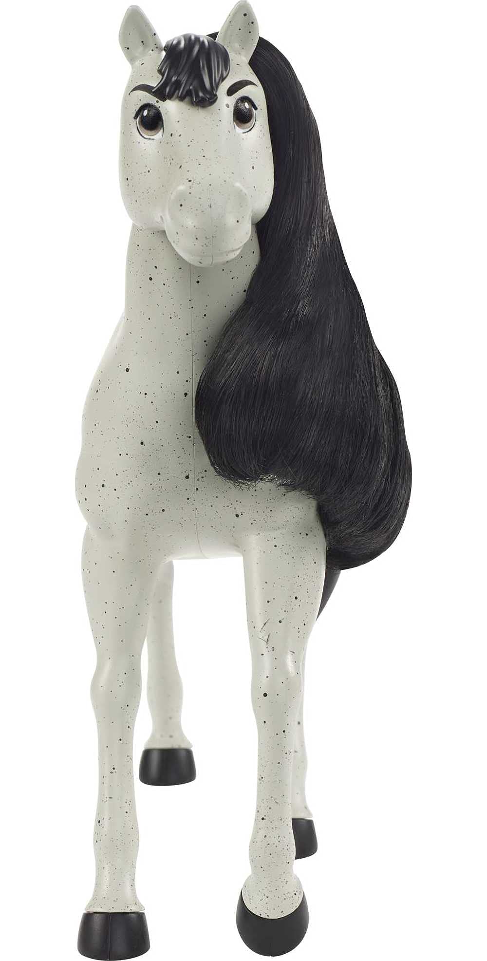 Mattel Spirit Untamed Horse Toy, Herd Horse (Approx. 8-inch) with Moving Head, Long Mane, Playful Stance & Beautiful Color