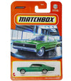Matchbox 1966 Dodge Charger Green 1:64 Scale Die-Cast, 13/100