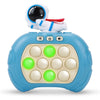 Fast Push Bubble Game for Kids & Adults, Version 2, Pop Light Up Quick Push Fidget Toy Handheld Game. Great for 8-12 Year Old Boys & Girls, Travel