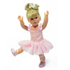 Ballet Ballerina Dance Doll Dress Clothing - Fits American Girl and 18 inch Doll - Ballet Slippers Also Included