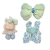 17cm Clothes Set(No Doll), Hat & Overalls Set for 17cm Dolls Clothes Accessories Suit, Cute Clothing for labuu Dress up(Blue)