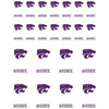 Fanatic Group Kansas State Wildcats Sticker Sheet - 2 Sheets