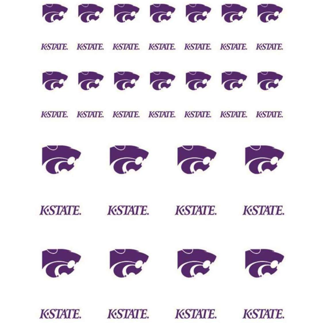 Fanatic Group Kansas State Wildcats Sticker Sheet - 2 Sheets