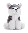 The Petting Zoo Husky Dog Stuffed Animal Plushie, Gifts for Kids, Siberian Husky Dog Plush Toy 9 inches
