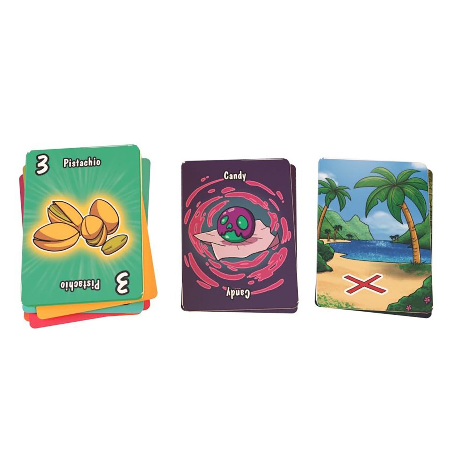 Skybound: Pirate Tails - A Squirrley Game of Buried Nuts, Collection Game, Ages 8+, 2-5 Players