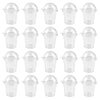 AUEAR, Mini Coffee Cups Keychain with Dome Lids Cup for DIY Scene Art Display Craft Project (20 Pack)