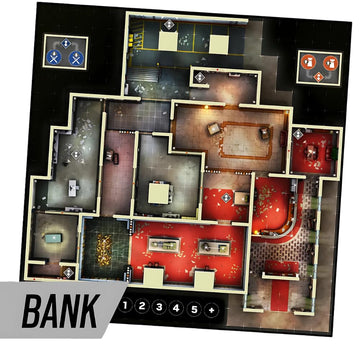 Mythic Games, 6: Siege The Board Game Bundle: Concrete City - Map Pack 1, Dead End - Map Pack 2, Sand and Dust - Map Pack 3 (3 Items)