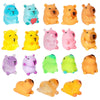 jrootouh Mini Resin Cat Tiny Animal Miniature Figures Glow in The Dark for DIY Garden Dollhouse Animals Accessories Micro Landscape Aquarium Party