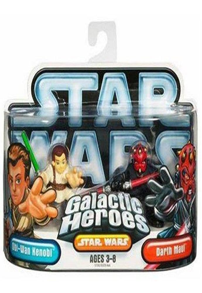 Star Wars Galactic Heroes - Episode I OBI-Wan Kenobi and Darth Maul