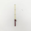 SXFSE Dollhouse Decoration Accessories, 1:12 Dollhouse Miniature Scene Model Fishing Rod Pretend Play Toy (Red, 6.1 inch)