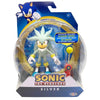 Jakks Pacific Sonic the Hedgehog 10cm Silver the Hedgehog Figure with Checkpoint Accessory