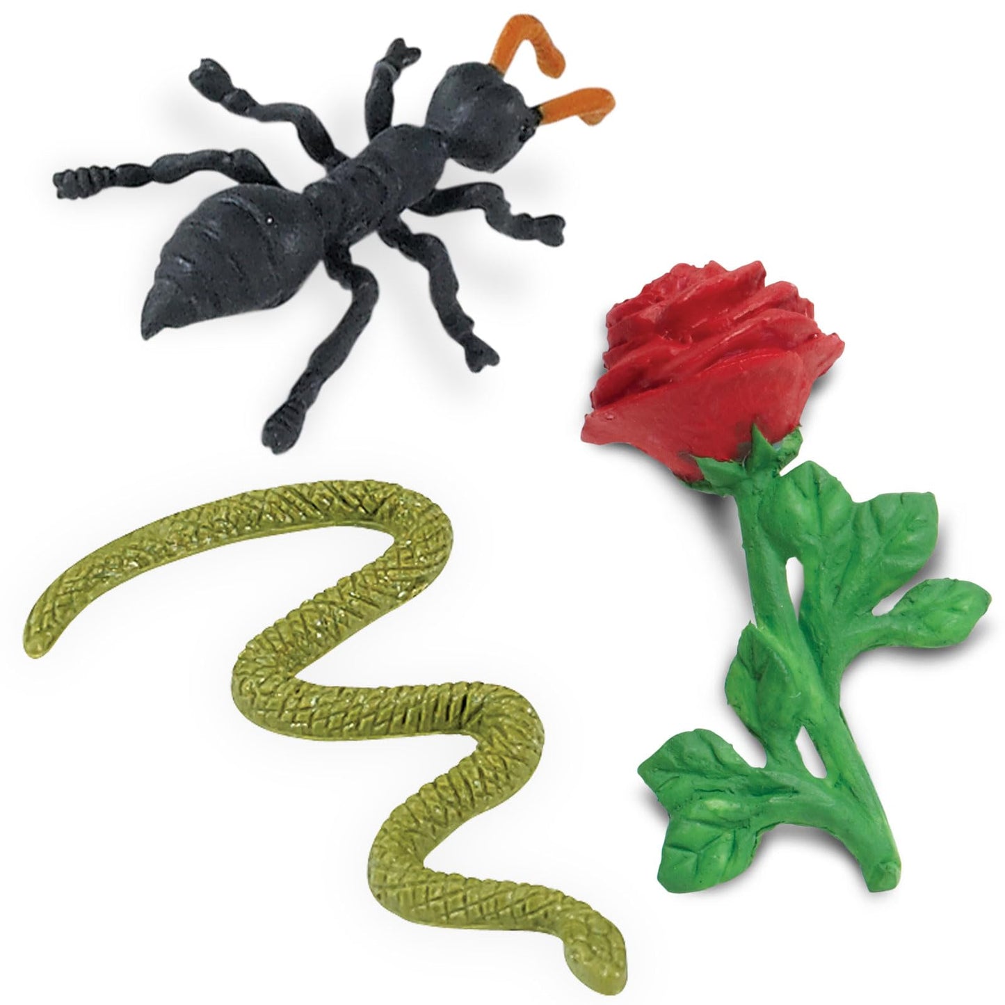 Safari Ltd. Garden Fun Pack - Mini Figures of Garden Animals & Insects - Educational Toy Set for Boys, Girls, and Kids Ages 5+
