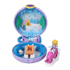 Polly Pocket Polly Snow Cabin Compact with Removable Snowmobile, Bunny Figure, Photo Customization, Micro Polly Doll & Sticker Sheet; for Ages 4 Years