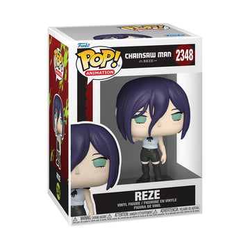 Funko Pop! Animation: Chainsaw Man Reze - Reze - 1/6 Odds for Rare Chase Variant - Collectable Vinyl Figure - Gift Idea - Official Merchandise - Toys