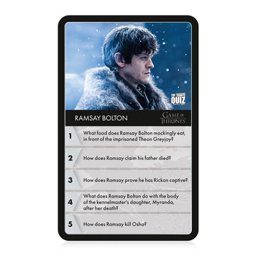 Top Trumps Game of Thrones Quiz Game, Entertaining Trivia About Your Favorite Westeros Characters The Starks, Lannisters, Baratheons, Educational Gift