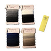 Darning Thread Gradient Set - 20 Colors in 4 Themes (Navy, White, Black, Beige) - 15.3 Yards Each 306 Yards Total - Wool & Acrylic Mending Yarn from