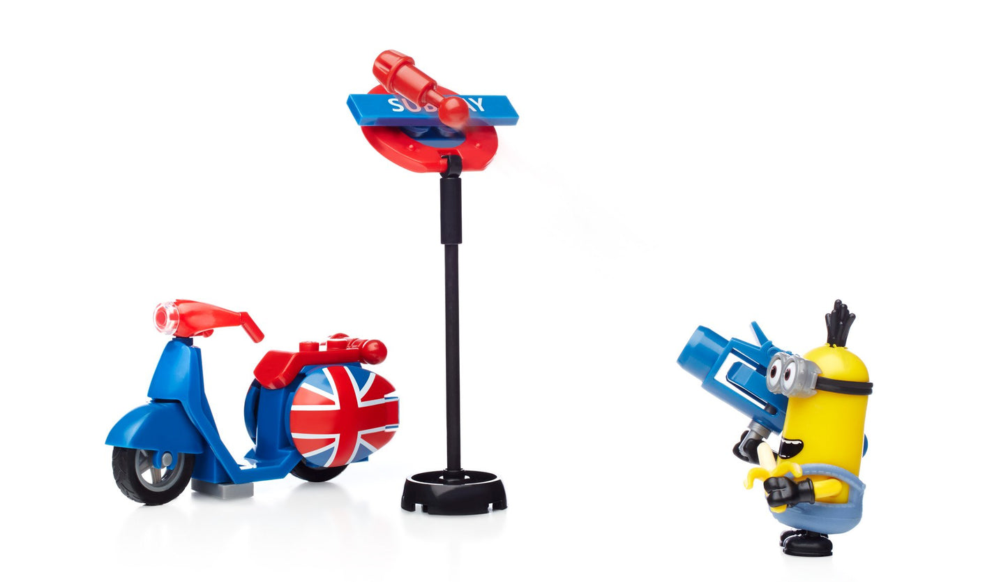Minions Toys Mega Bloks Minion Movie Scooter Escape