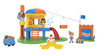 Blippi’s Ultimate Party Adventure, Deluxe Playset - Includes Exclusive Party Blippi Figure, Girl Figure, Playground Playset, 4 Accessories, Sounds