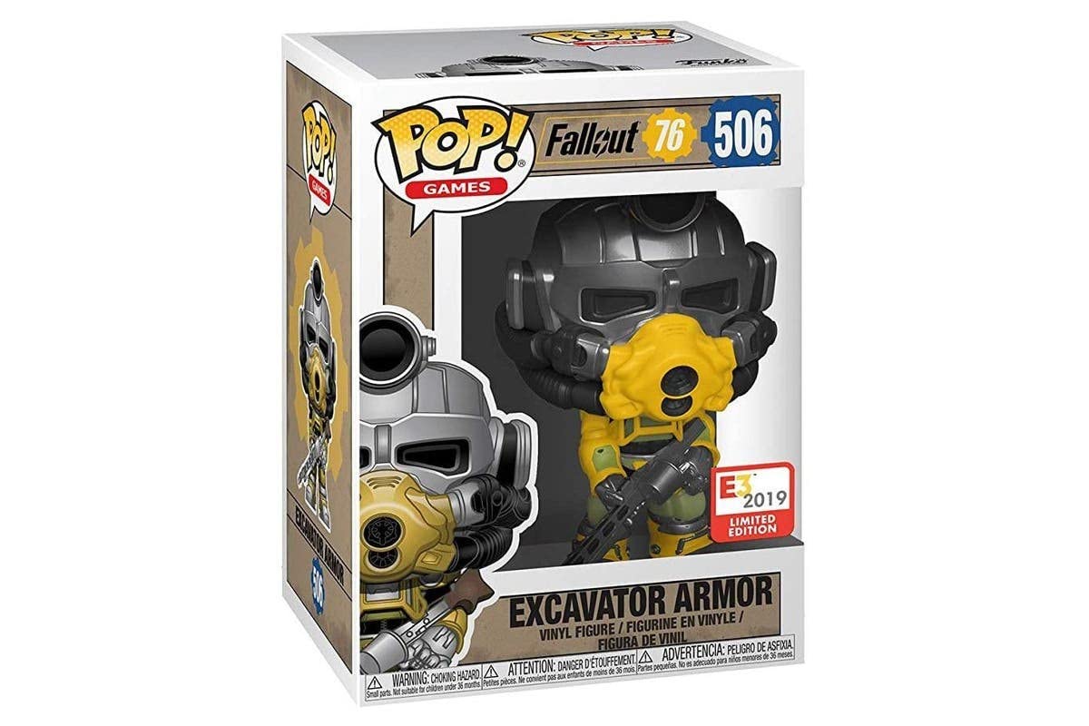 Funko POP! Games: Fallout 76 - Excavator Armor #506 - E3 2019 Exclusive