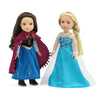 Emily Rose 14 Inch Doll Princess Costume Set 6-PC with Shoes | 2 Complete Fairytale Outfits with Shoes - Compatible with Wellie Wishers and Glitter
