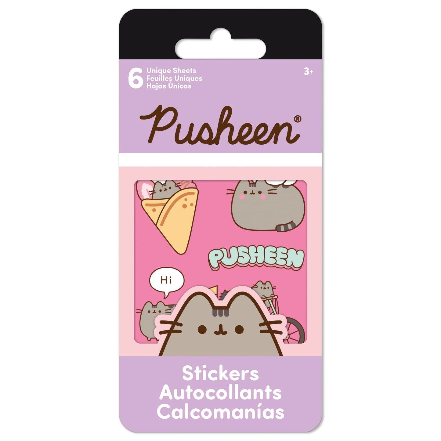 Pusheen Mini Sticker Slim Flip Pad - 6 Page