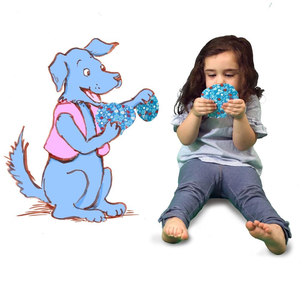 eeBoo Color Go Fish Playing Card Game, 50 Cards, Ages 3+ for 1-4 Players