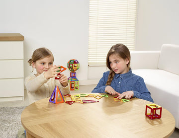 GeoSmart Solar Spinner 23-Piece GeoMagnetic STEM Building Set with Spinner
