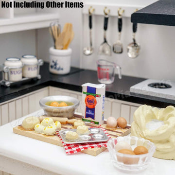 Odoria 1/12 Miniature Baking Set Pastries Dollhouse Kitchen Accessories