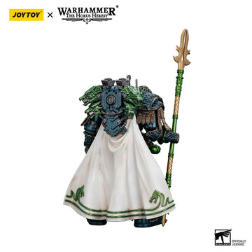 JOYTOY Action Figures Warhammer 40K 7.48inch Alpha Legion Alpharius, Primarch of The XXth Legion 1/18 Movable Model Collectible Figurine Ages 15+