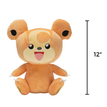 Pokemon Teddiursa Plush - 12-Inch Pokemon Plush - Authentic Details - Toys for Kids